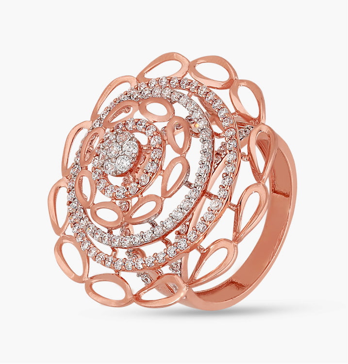 The Colossal Flower Rose Ring